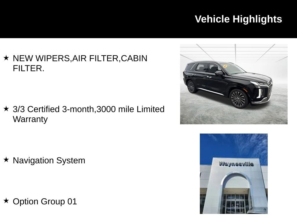 Used 2023 Hyundai Palisade Calligraphy SUV