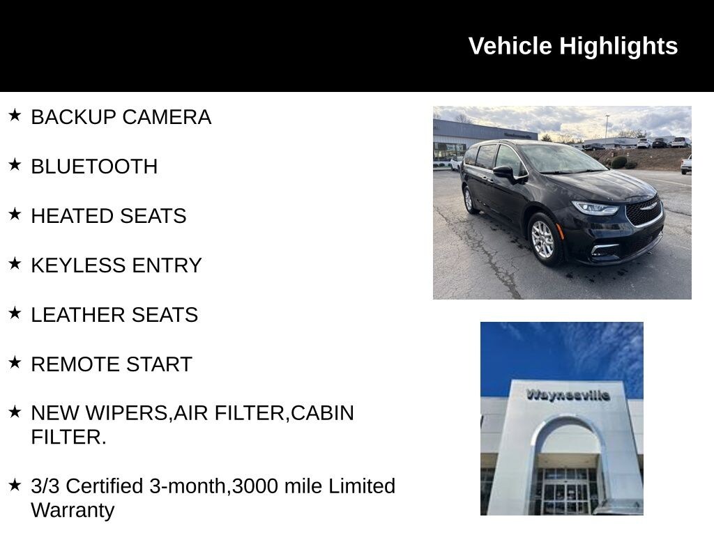 Used 2024 Chrysler Pacifica Touring L Minivan/Van