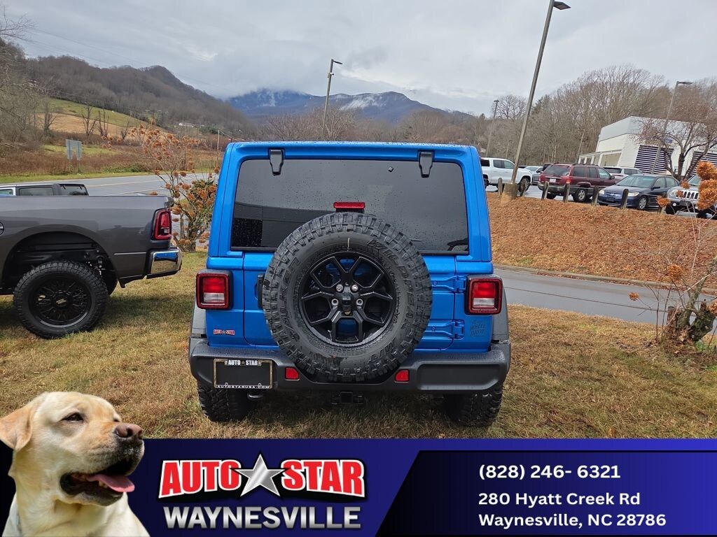 New 2026 Jeep Wrangler Willys Sport Utility