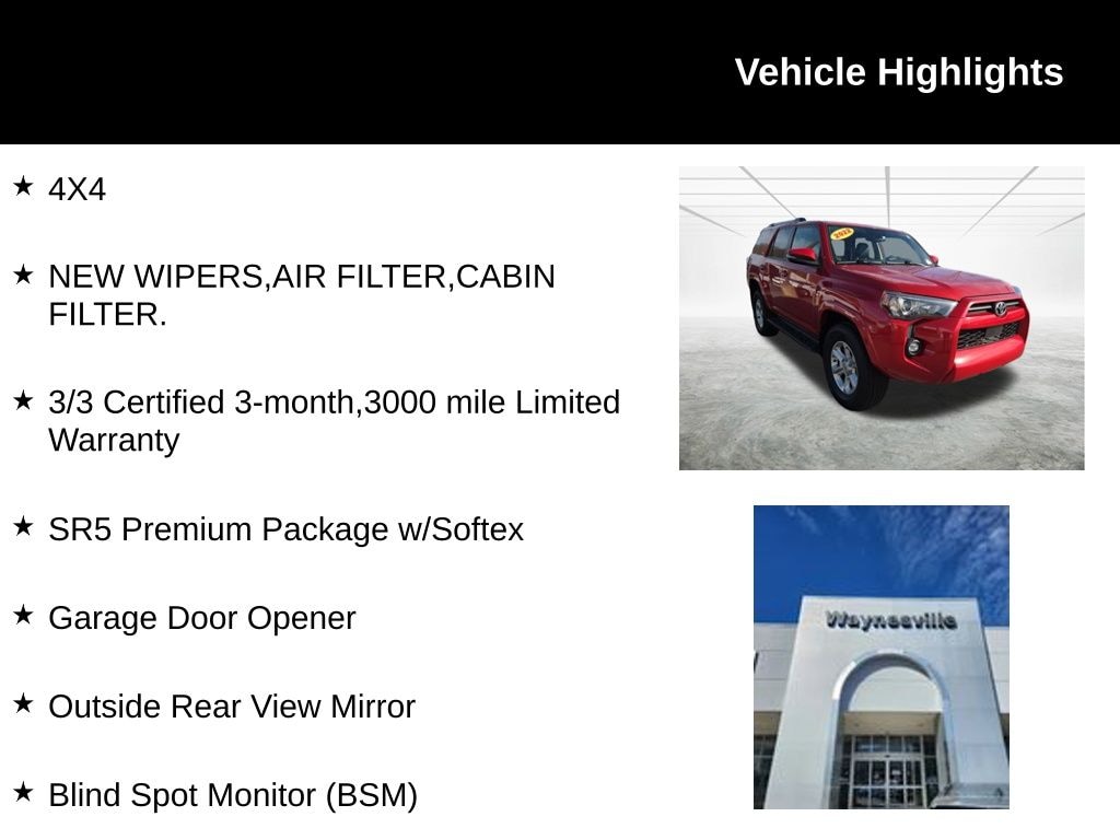 Used 2022 Toyota 4Runner SR5 Premium SUV