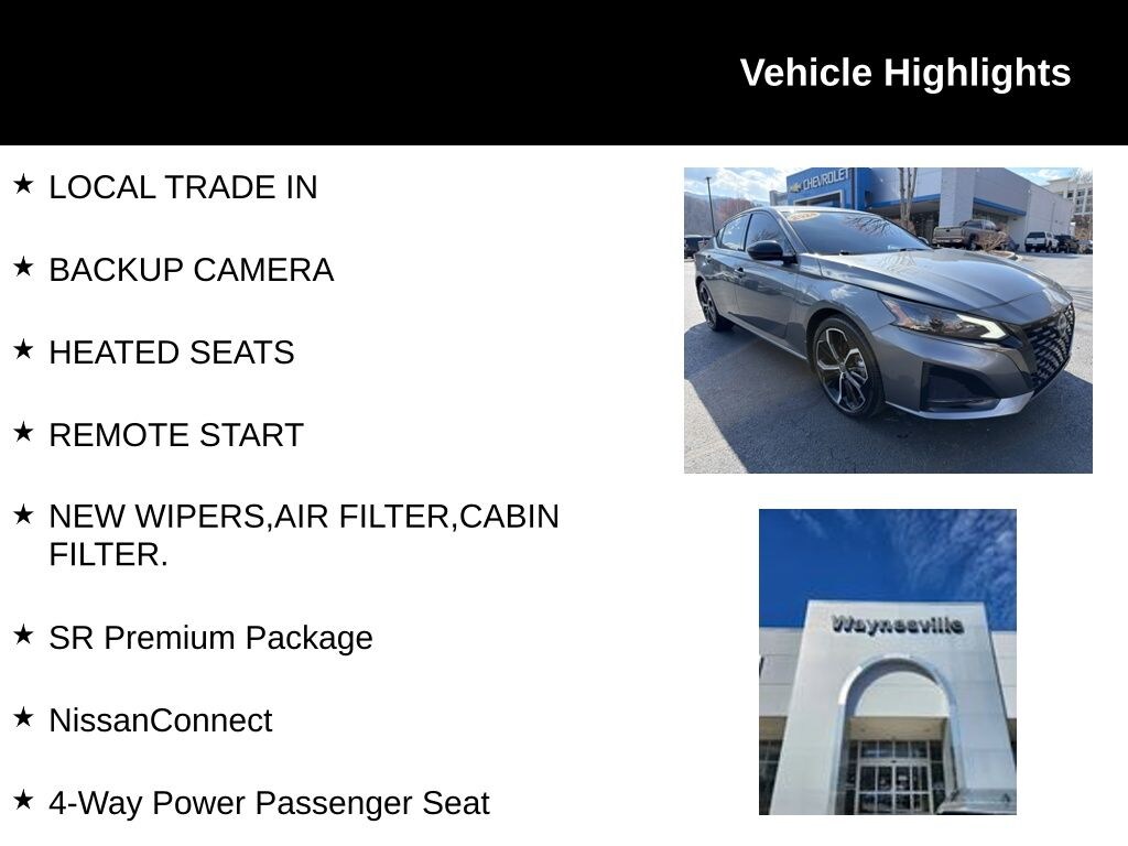 Used 2024 Nissan Altima 2.5 SR Sedan