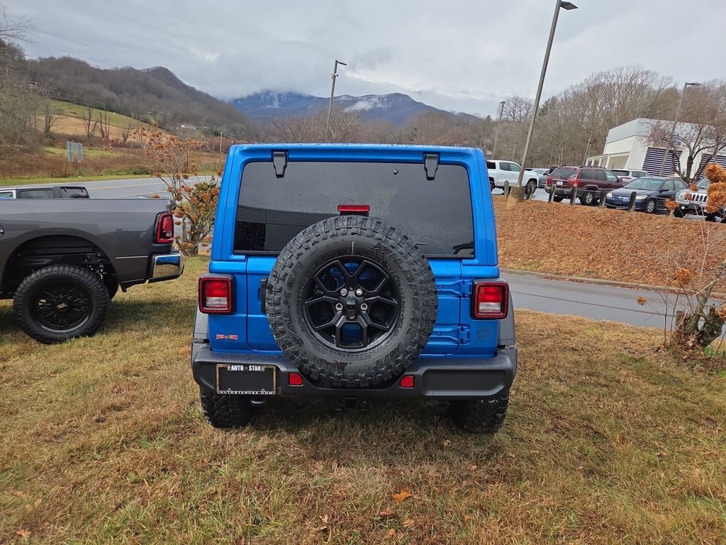 New 2026 Jeep Wrangler 4-DOOR WILLYS Sport Utility