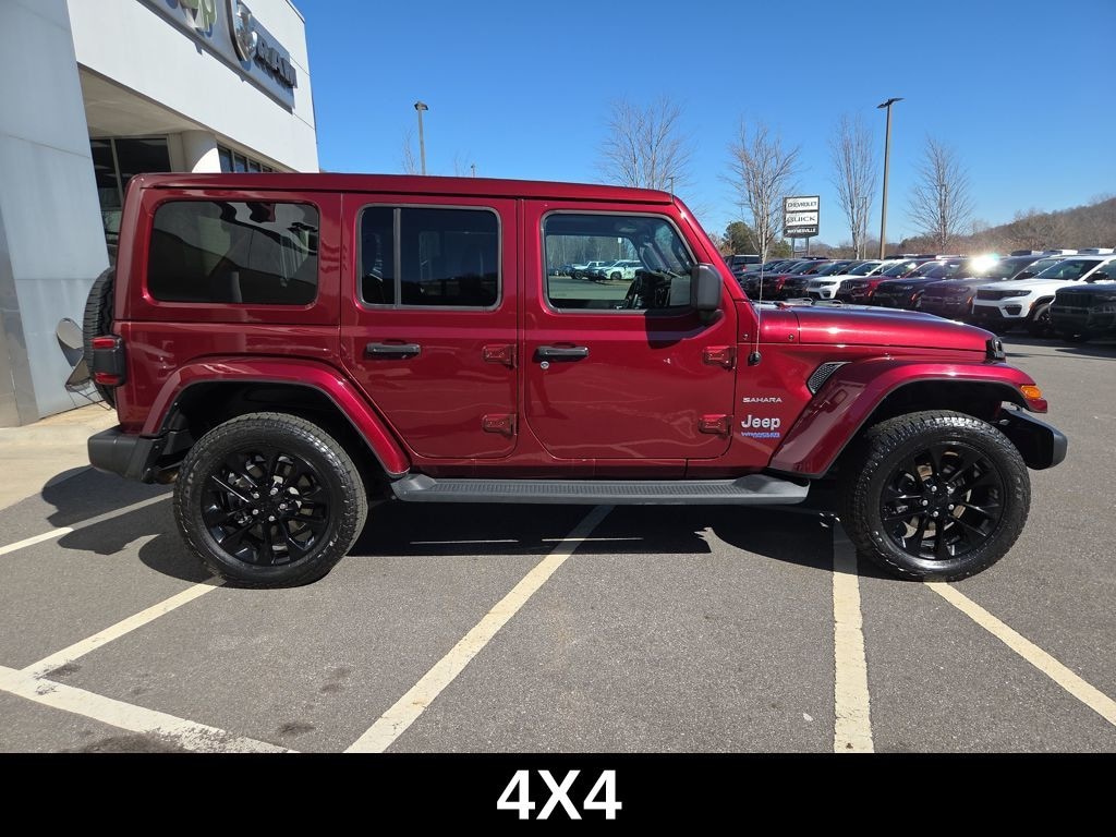 Used 2021 Jeep Wrangler Unlimited Sahara 4xe SUV