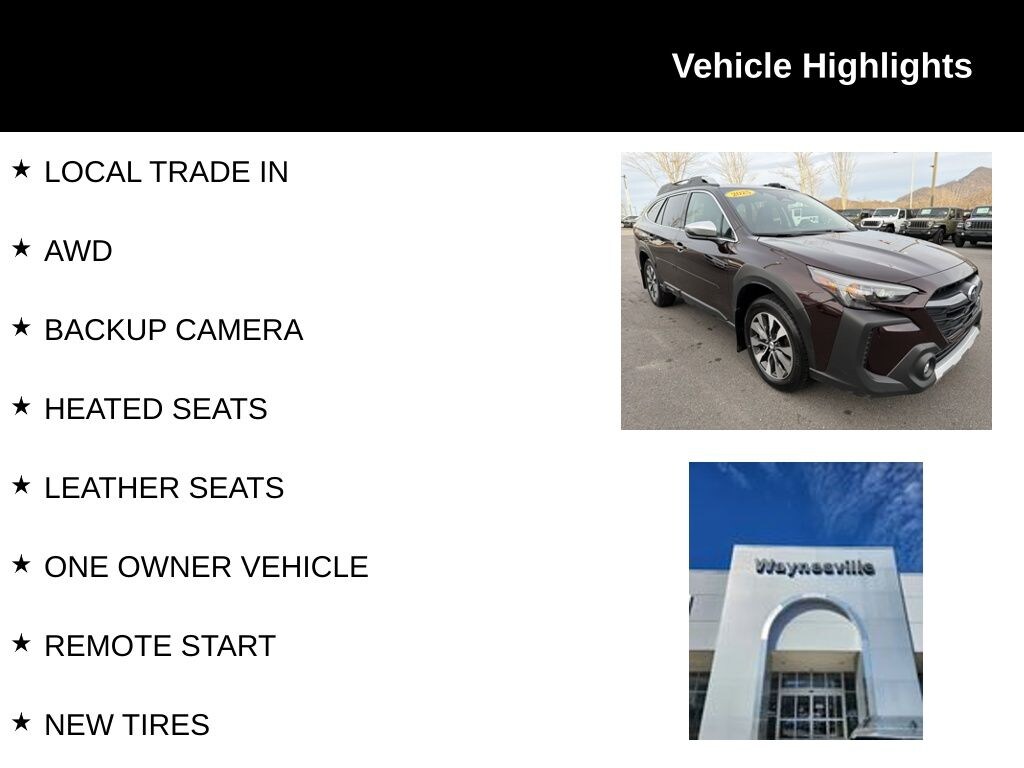 Used 2025 Subaru Outback Touring XT SUV