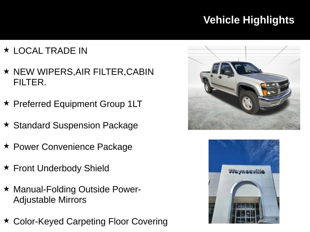 Used 2007 Chevrolet Colorado LT Truck