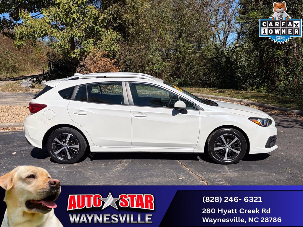 Used 2021 Subaru Impreza Premium with VIN 4S3GTAV69M3704291 for sale in Waynesville, NC