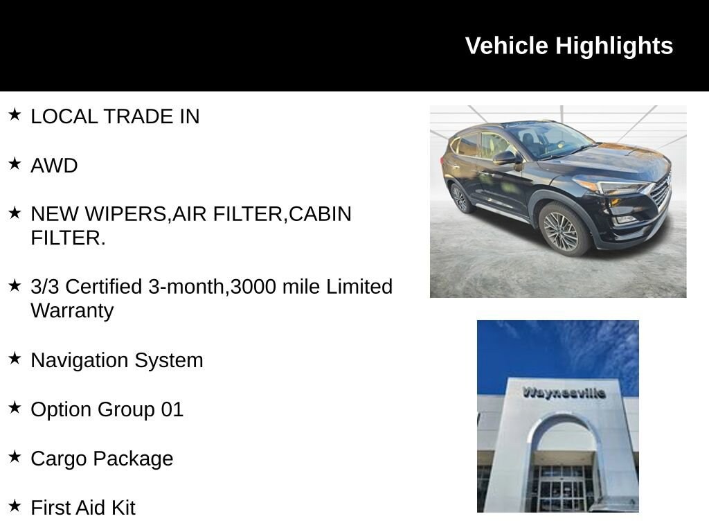 Used 2021 Hyundai Tucson Ultimate