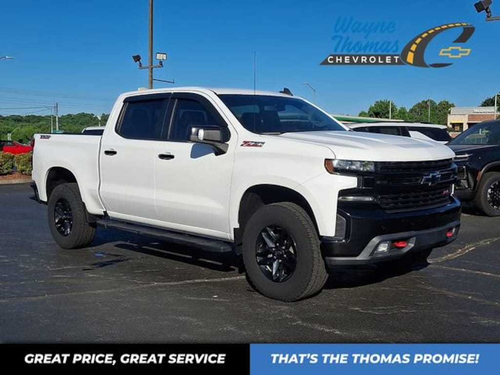 Used 2020 Chevrolet Silverado 1500 LT Trail Boss Truck Crew Cab