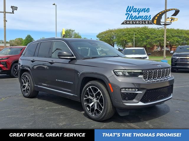 Gray 2022 Jeep Grand Cherokee 4xe SUV / Crossover Four-Wheel Drive Automatic