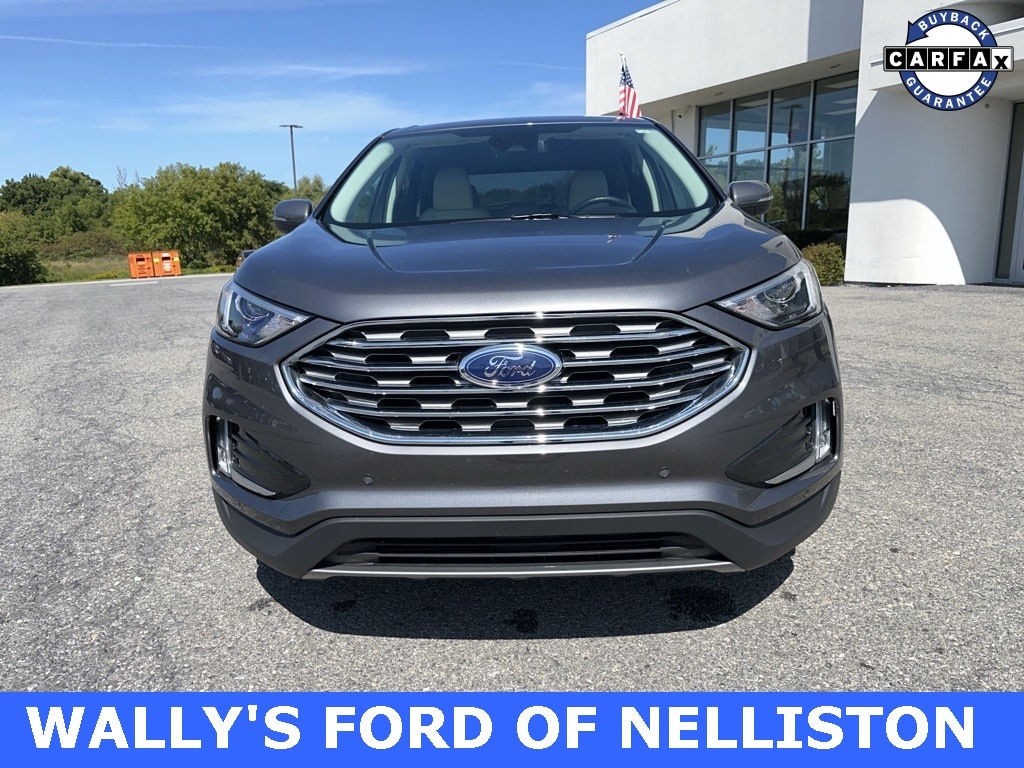 Used 2023 Ford Edge Titanium with VIN 2FMPK4K92PBA23666 for sale in Nelliston, NY