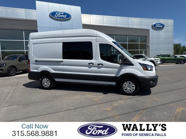 Used 2023 Ford E-Transit Cargo Van Base with VIN 1FTBW1XK0PKB64996 for sale in Seneca Falls, NY