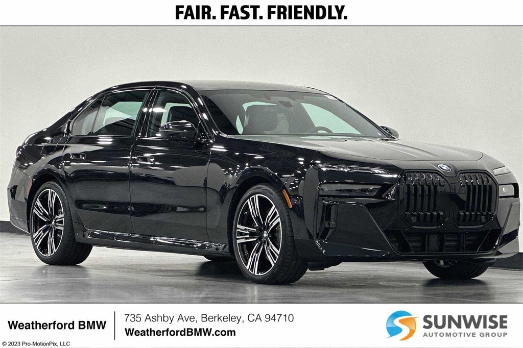 New 2024 BMW 760i For Sale at Weatherford BMW VIN WBA33EJ09RCP03153