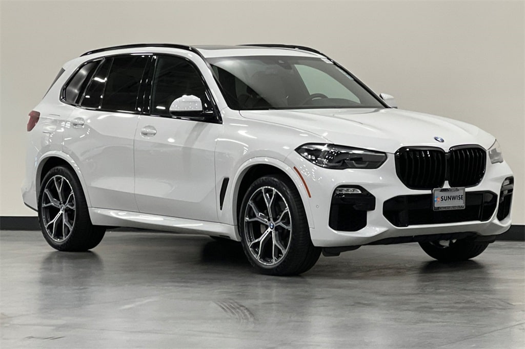 Used 2021 BMW X5 40i with VIN 5UXCR6C05M9G97752 for sale in Berkeley, CA