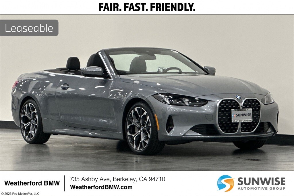 Certified 2025 BMW 430i Convertible