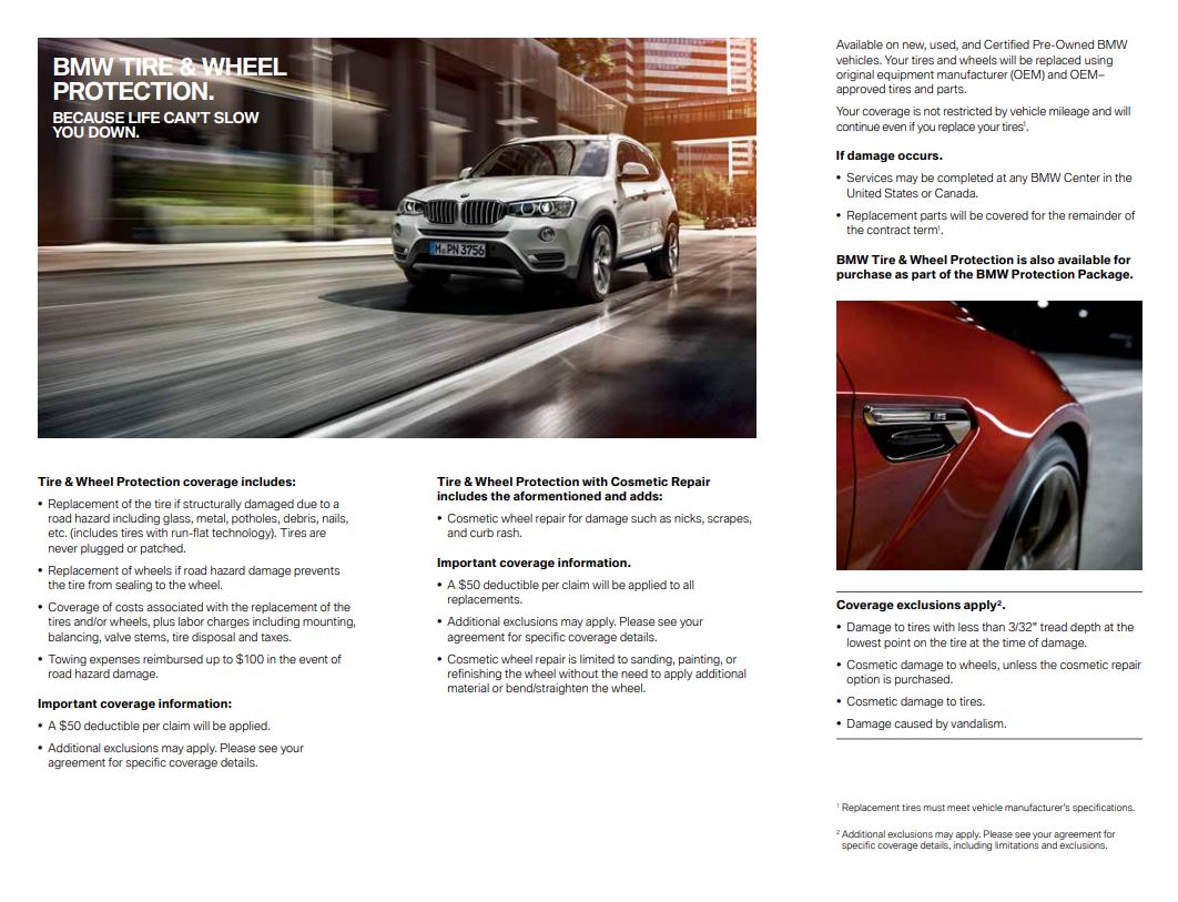 TIRE AND WHEEL PROTECTION | Weatherford BMW