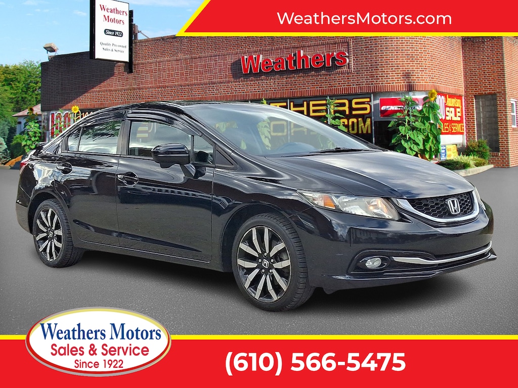 Used 2015 Honda Civic EX-L Sedan