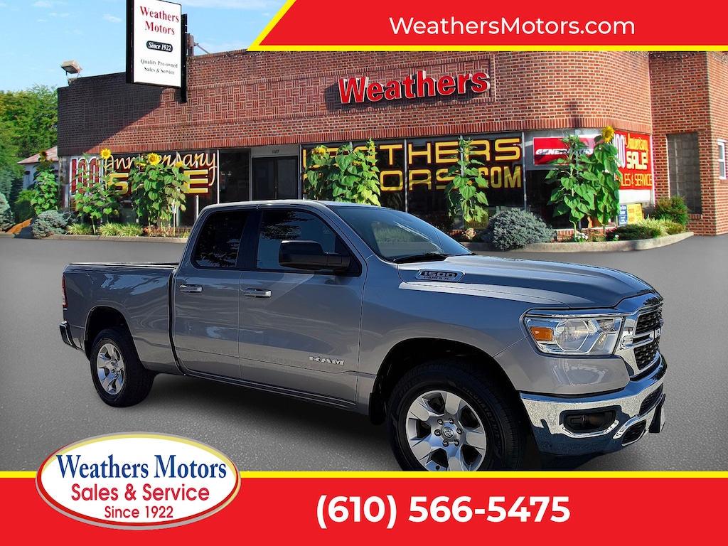 Used 2022 Ram 1500 Big Horn Quad Cab 4x4 64 Box Truck Quad Cab