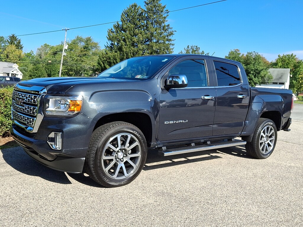 Used 2021 GMC Canyon 4WD Crew Cab Short Box Denali Truck Crew Cab