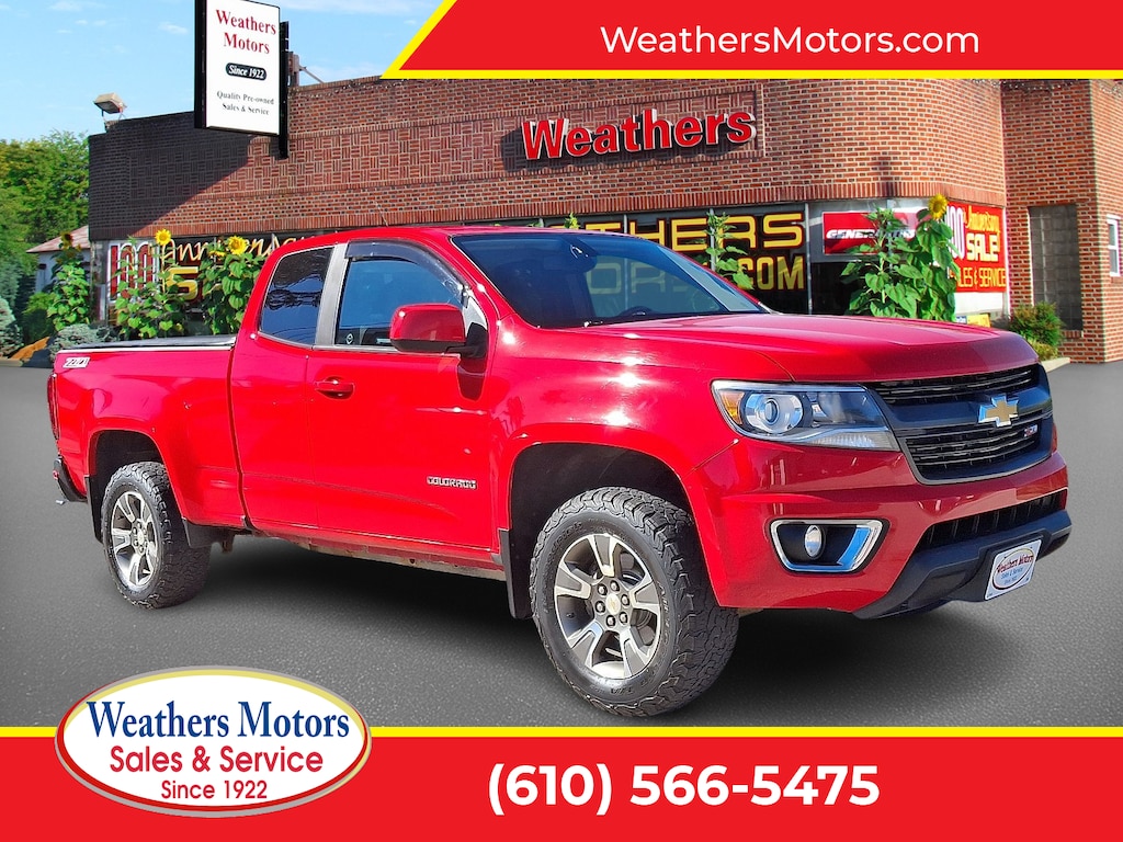 Used 2017 Chevrolet Colorado Z71 Truck Extended Cab