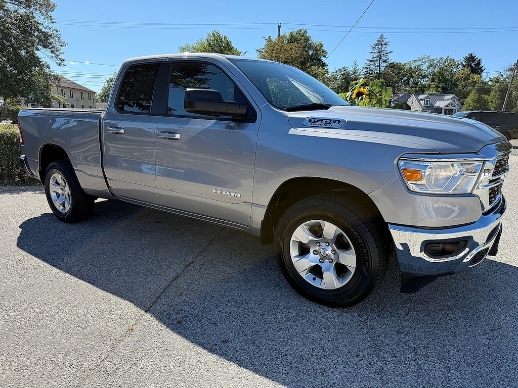 Used 2022 Ram 1500 Big Horn Quad Cab 4x4 64 Box Truck Quad Cab