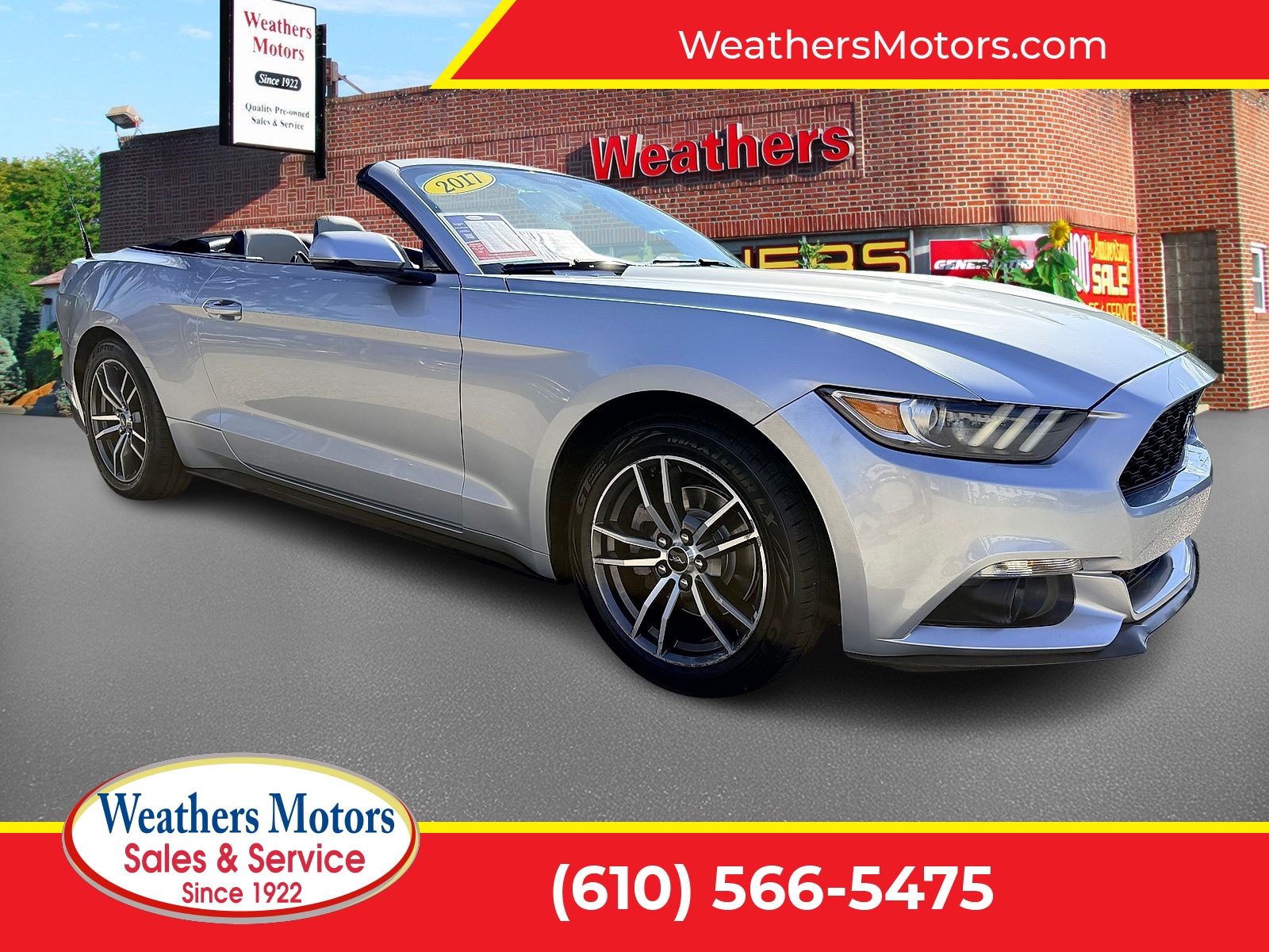 2017 Ford Mustang EcoBoost Convertible Premium's photo