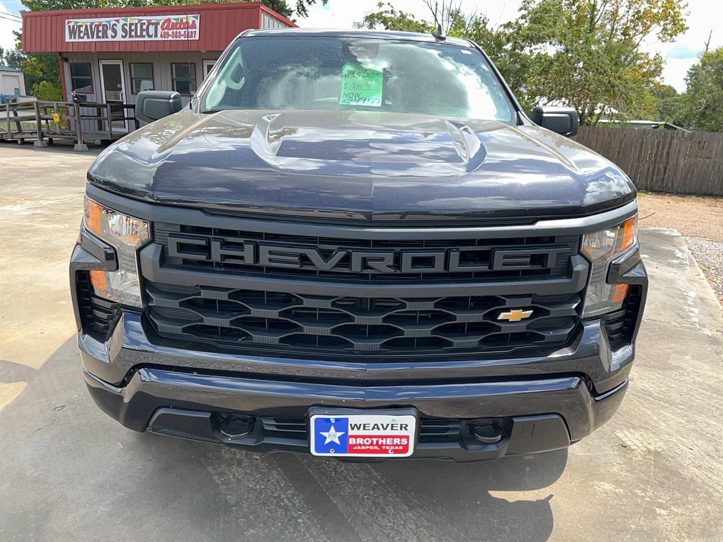 Used 2022 Chevrolet Silverado 1500 Custom with VIN 3GCPABEK5NG641309 for sale in Jasper, TX