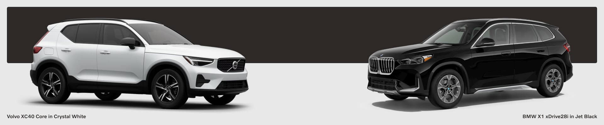 Volvo XC40 vs. BMW X1