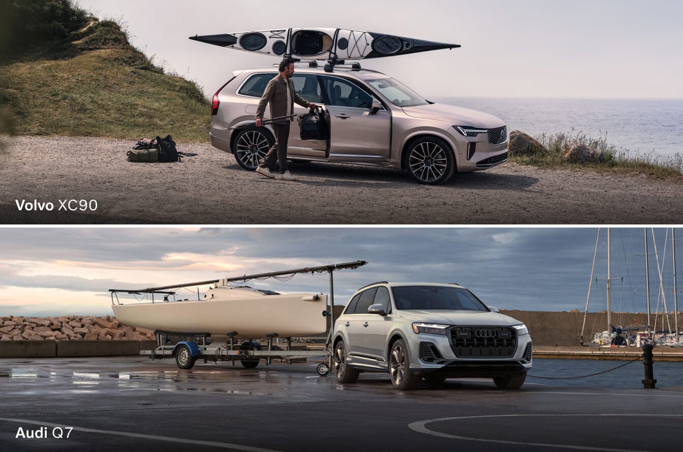 Volvo XC90 vs. Audi Q7 Towing Capacit