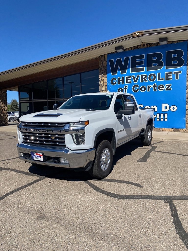 Used 2023 Chevrolet Silverado 2500HD LTZ with VIN 1GC1YPEY8PF131138 for sale in Cortez, CO