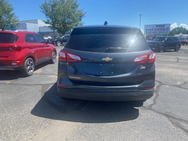 Used 2021 Chevrolet Equinox LS with VIN 2GNAXHEV1M6115617 for sale in Farmington, NM