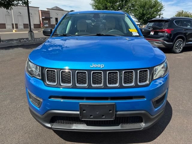 Used 2018 Jeep Compass Sport with VIN 3C4NJDAB3JT392292 for sale in Farmington, NM