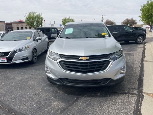 Used 2021 Chevrolet Equinox LS with VIN 3GNAXHEVXMS166017 for sale in Farmington, NM