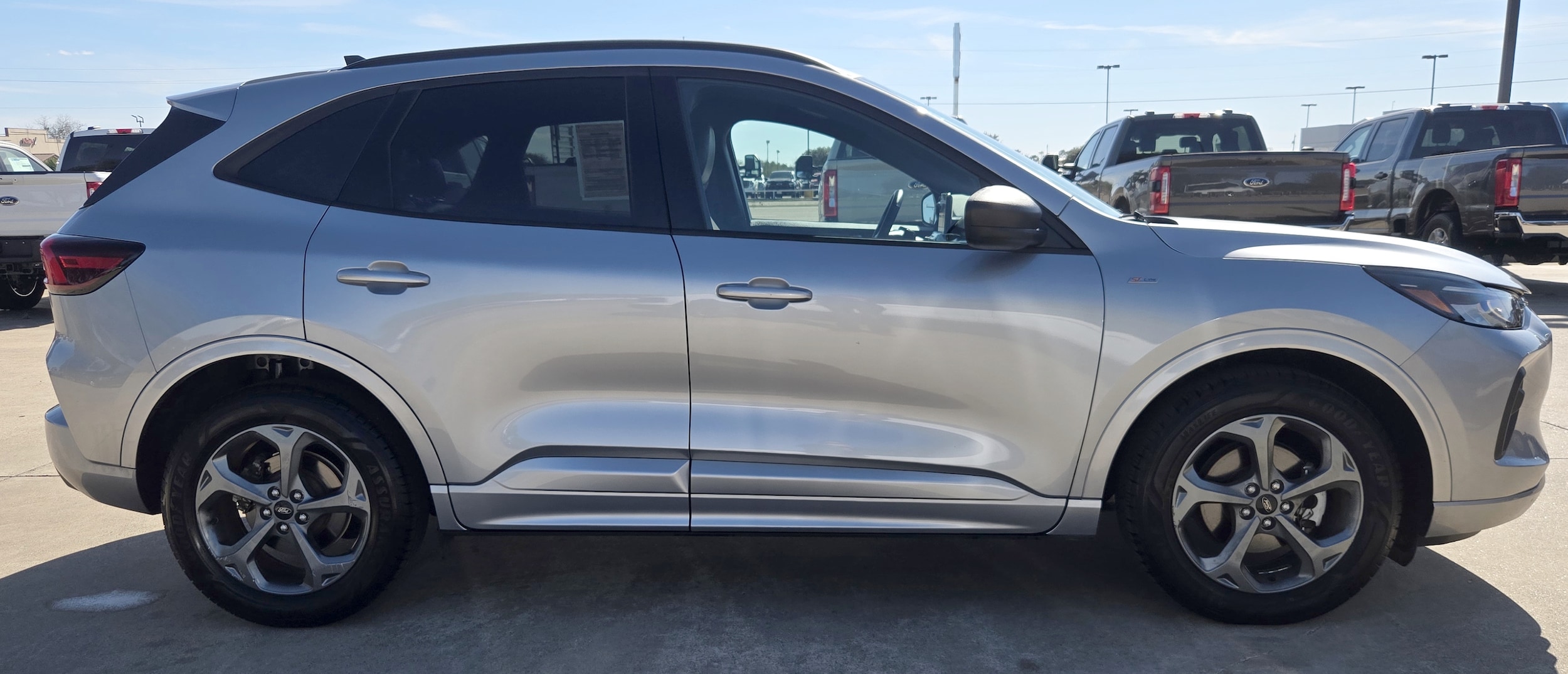 Used 2023 Ford Escape ST-Line with VIN 1FMCU0MN9PUA31799 for sale in Cuero, TX