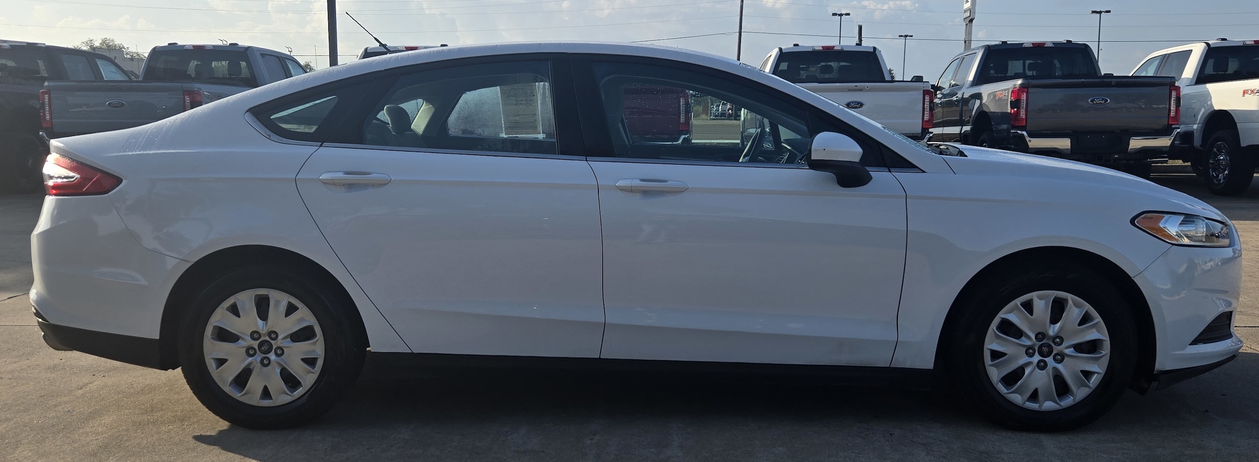 Used 2014 Ford Fusion S with VIN 3FA6P0G75ER315236 for sale in Cuero, TX