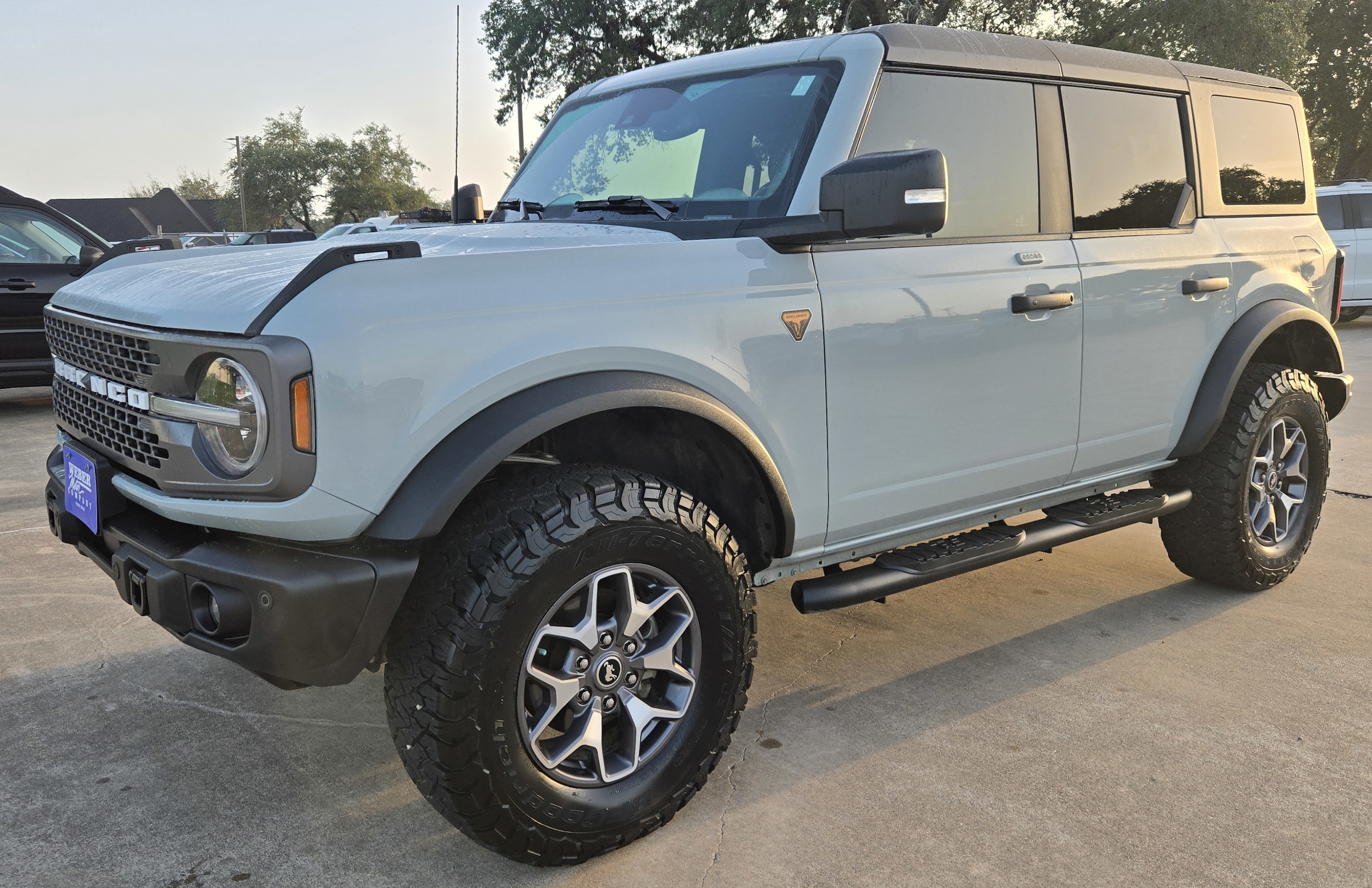 Cactus Gray 2023 Ford Bronco SUV / Crossover Four-Wheel Drive Automatic