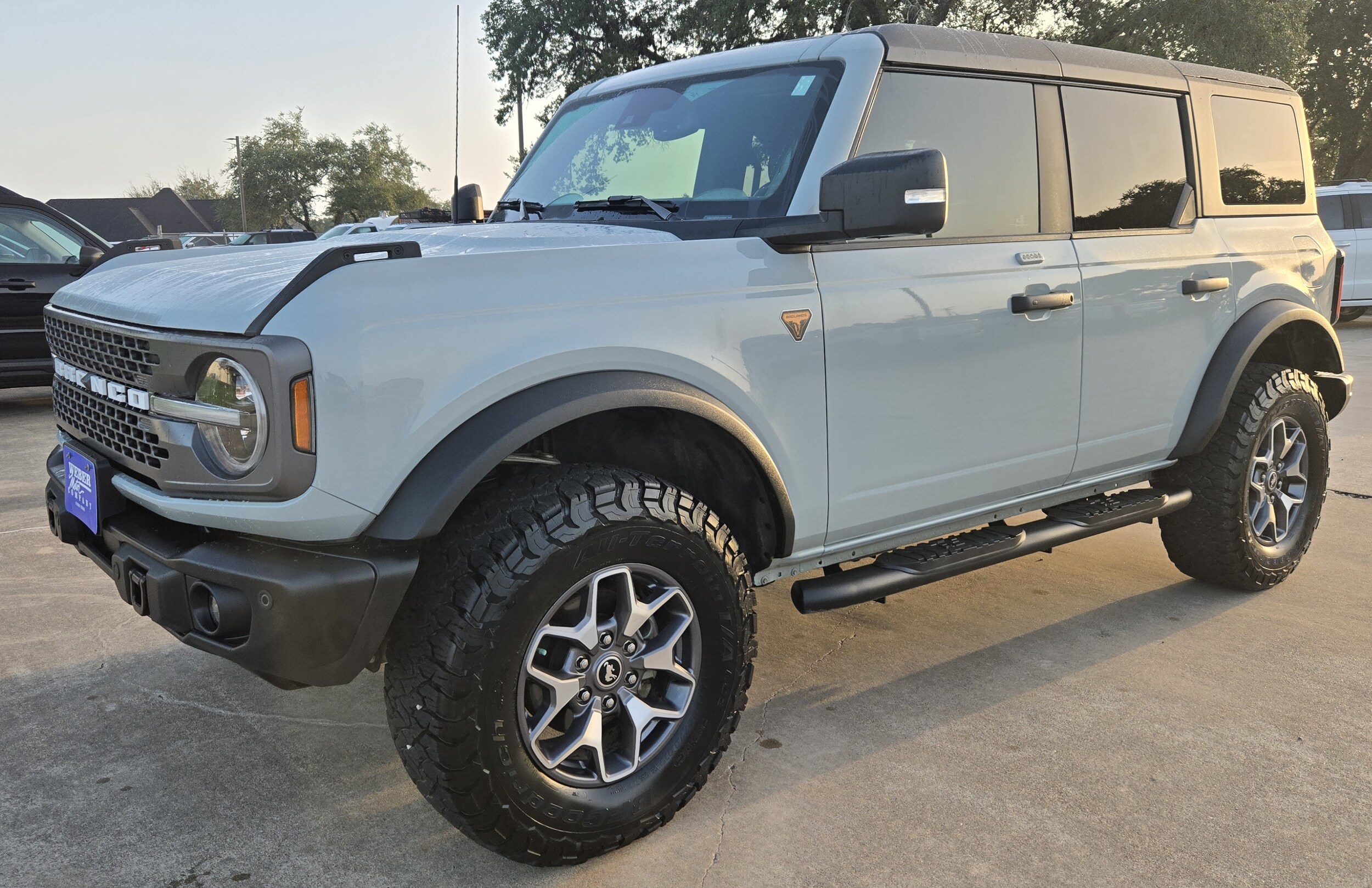 Cactus Gray 2023 Ford Bronco SUV / Crossover Four-Wheel Drive Automatic