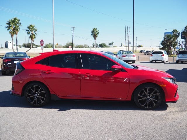 Used 2018 Honda Civic Hatchback Sport with VIN SHHFK7H41JU206644 for sale in Burlington, VT