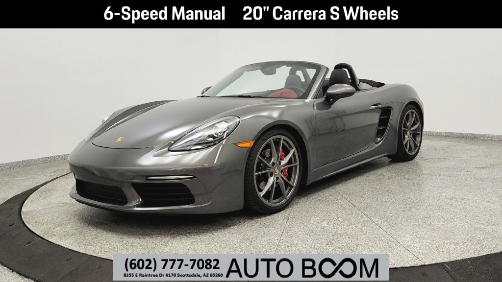 Used 2017 Porsche 718 Boxster S Cabriolet