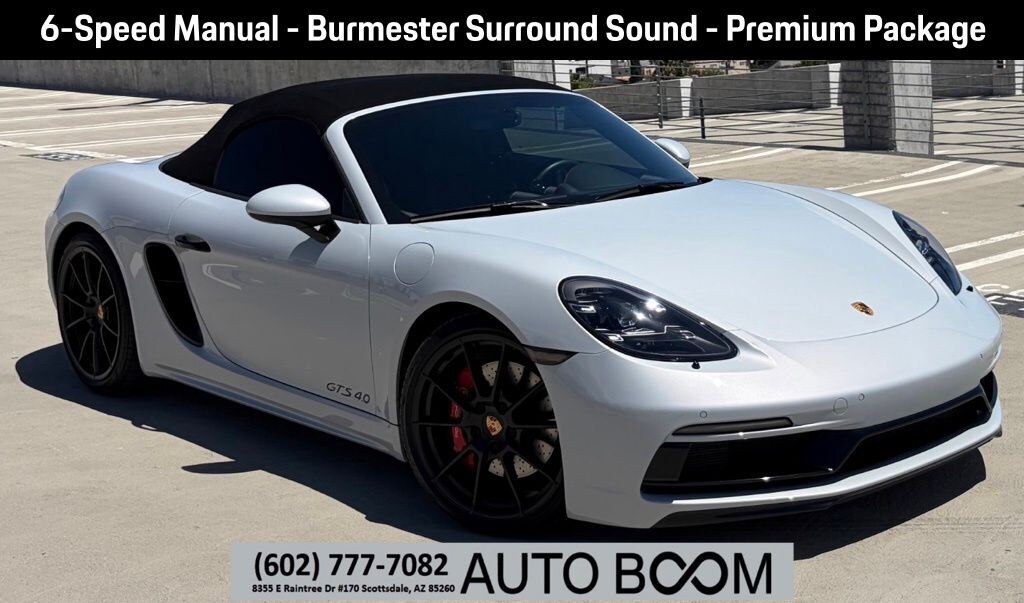 Used 2024 Porsche 718 Boxster GTS 4.0 Convertible