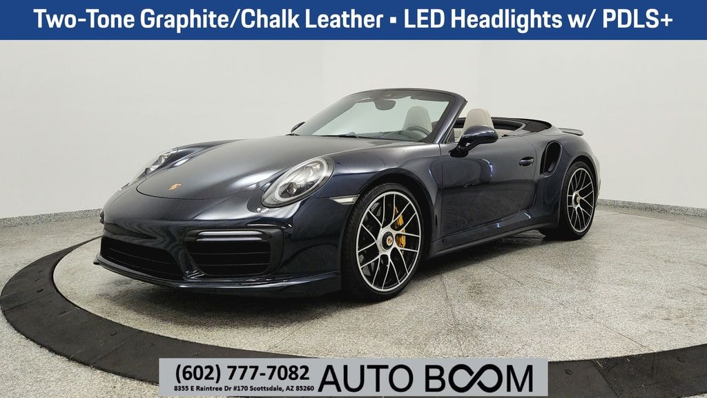 Used 2017 Porsche 911 Turbo S Cabriolet