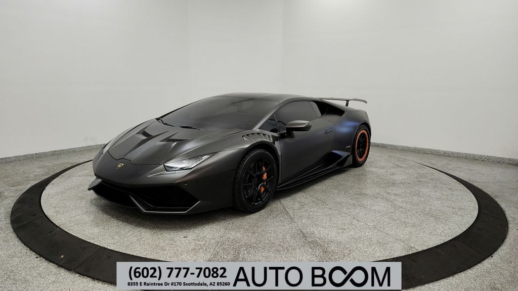 Used 2015 Lamborghini Huracan LP610-4 Coupe