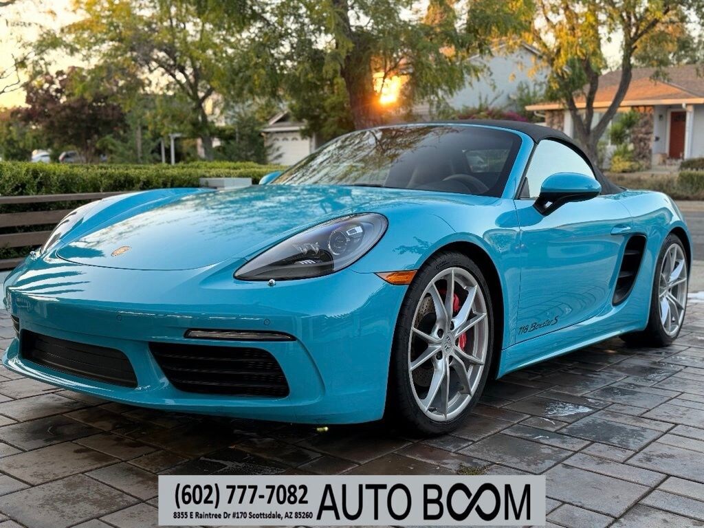 Used 2017 Porsche 718 Boxster S Cabriolet
