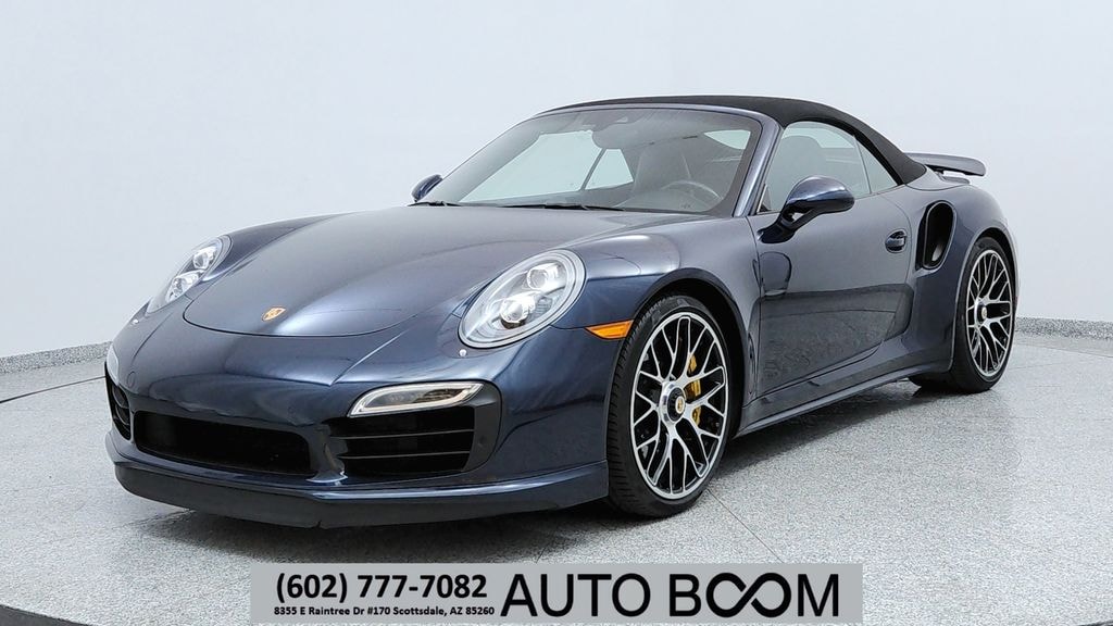 Used 2015 Porsche 911 Turbo S Cabriolet