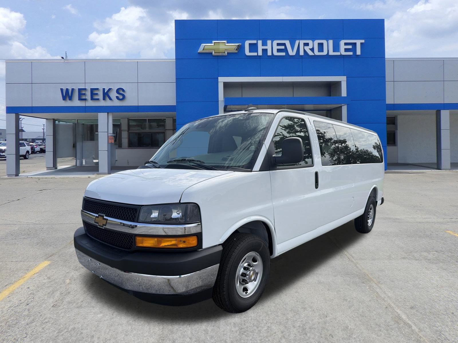 2026 Chevrolet Express Passenger 3500 LT Van Extended Passenger Van
