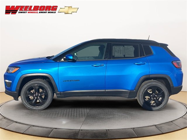 Used 2018 Jeep Compass Altitude with VIN 3C4NJDBB7JT481636 for sale in Glencoe, Minnesota