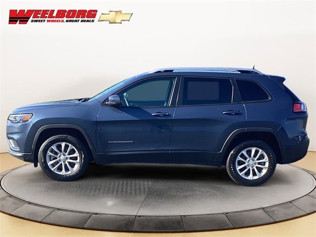 Used 2021 Jeep Cherokee Latitude with VIN 1C4PJMCB9MD178617 for sale in Glencoe, Minnesota