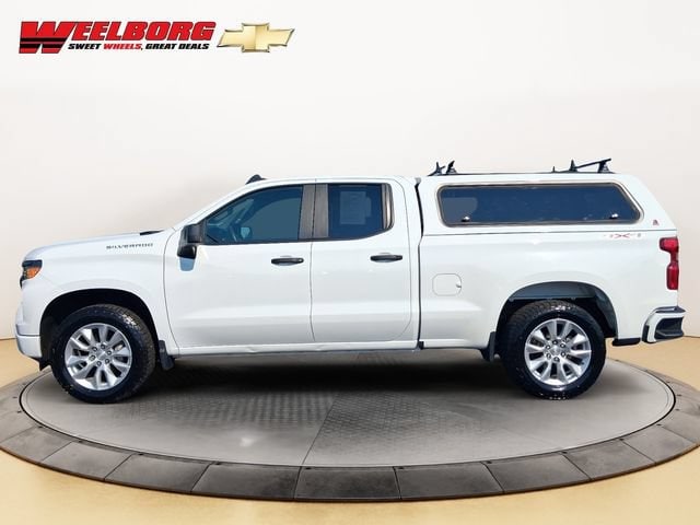 Used 2024 Chevrolet Silverado 1500 Custom with VIN 1GCRDBEK0RZ169932 for sale in Glencoe, Minnesota