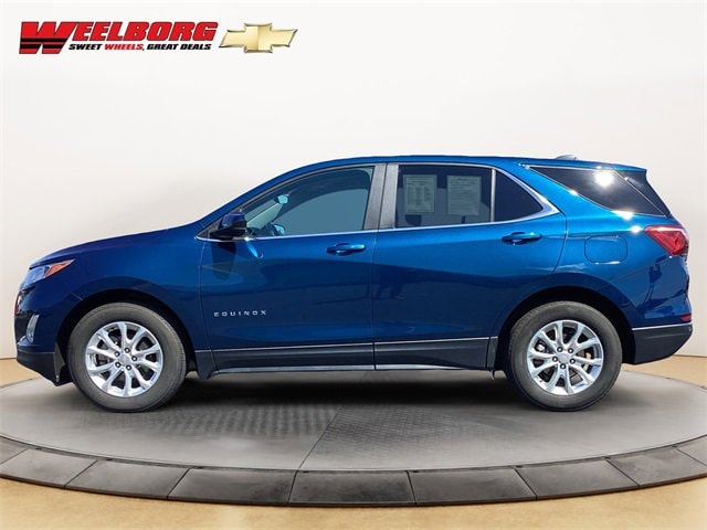 Used 2021 Chevrolet Equinox LT with VIN 3GNAXKEV7ML331397 for sale in Glencoe, Minnesota