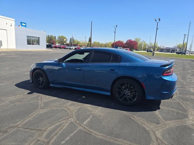 Used 2021 Dodge Charger Scat Pack with VIN 2C3CDXGJ3MH527738 for sale in Glencoe, Minnesota