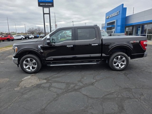 Used 2021 Ford F-150 Lariat with VIN 1FTFW1ED2MFC32564 for sale in Glencoe, Minnesota